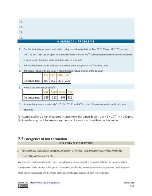 General Chemistry Principles, Patterns, and Applications, 2011