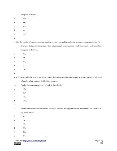 General Chemistry Principles, Patterns, and Applications, 2011