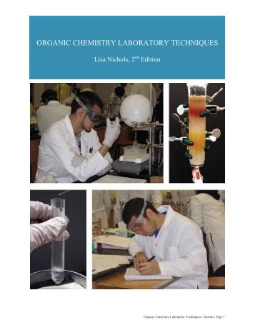 Organic Chemistry Laboratory Techniques, 2016a