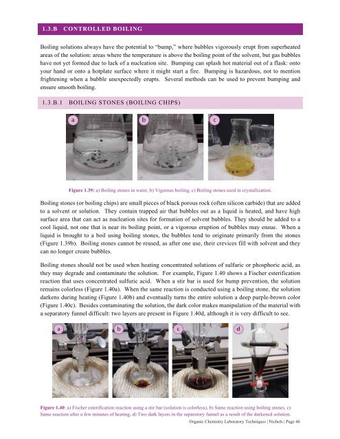 Organic Chemistry Laboratory Techniques, 2016a