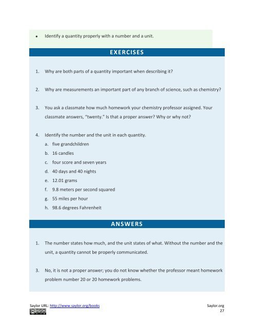 The Basics of General, Organic, and Biological Chemistry, 2011