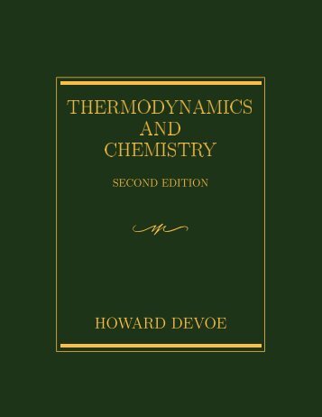 Thermodynamics and Chemistry, 2020a