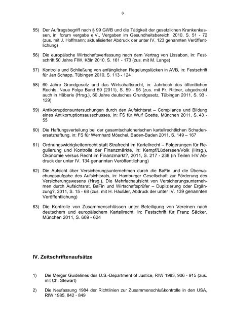 Schriftenverzeichnis - Uni Mainz