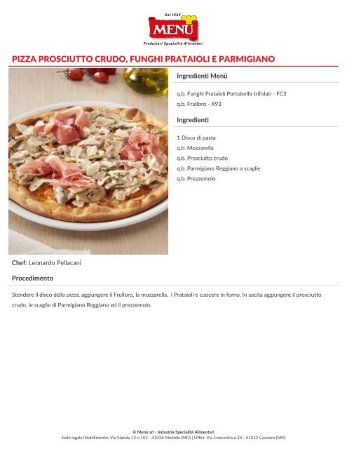 NUOVE PIZZE ESTATE 2021