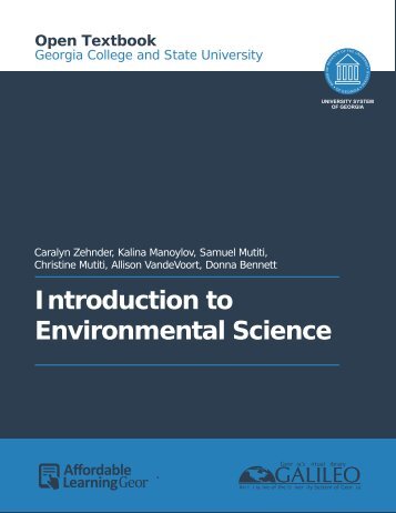 Introduction to Environmental Science, 2nd Edition, 2018a
