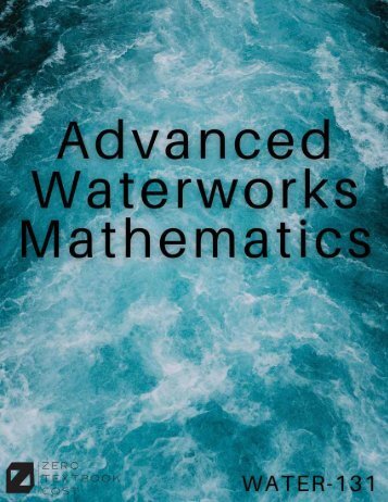 Advanced Waterworks Mathematics, 2019a