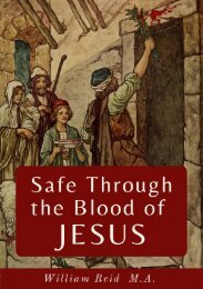 Safe Through the Blood of Jesus