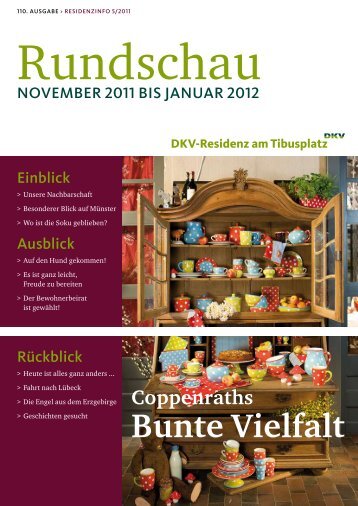 Ausgabe November 2011 - DKV-Residenz am Tibusplatz