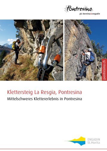Klettersteig La Resgia, Pontresina