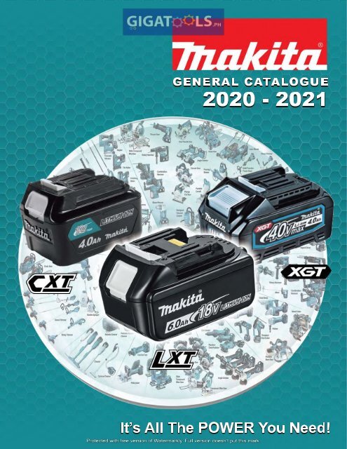 Pack 2 batteries 18V de 5,0 Ah Li-ion MAKITA - 197624-2 (Chargeur