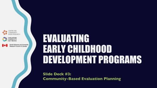 Community-Based Evaluation Planning