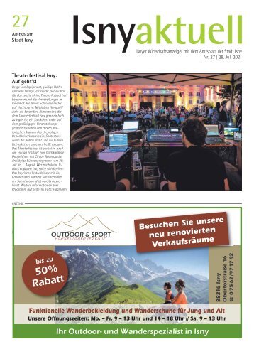 Isny Aktuell 28.07.2021