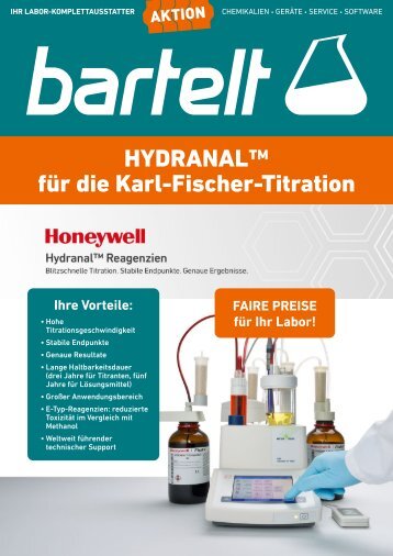Hydranal™ Reagenzien von Honeywell