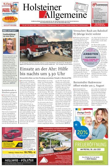 Holsteiner Allgemeine 30 2021