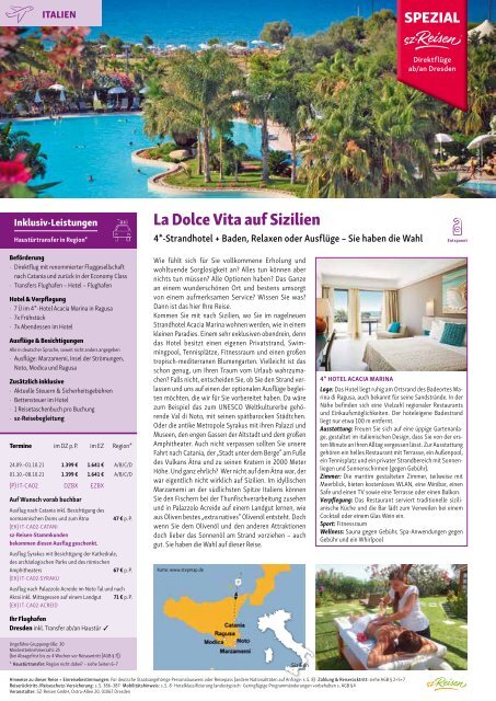 Urlaub & Wellness Reisen 2021/2022 von sz-Reisen 