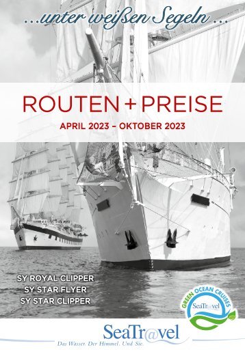 Star Clippers Routen & Preise 2023