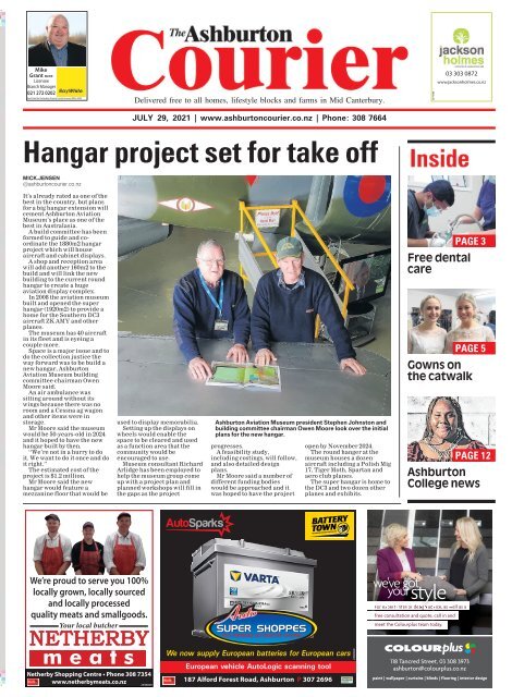 Ashburton Courier: July 29, 2021