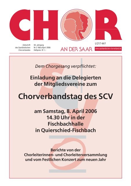 Chorverbandstag des SCV - Saarländischer Chorverband
