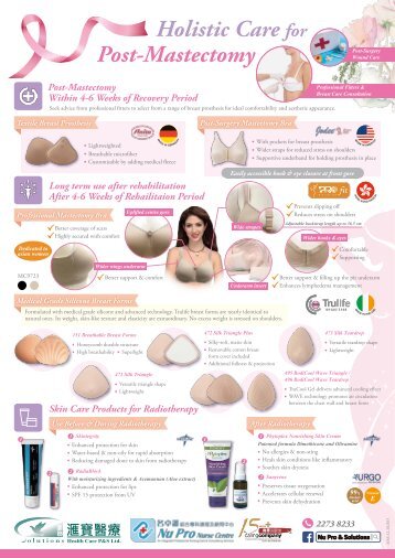 Mastectomy caring (English Version)