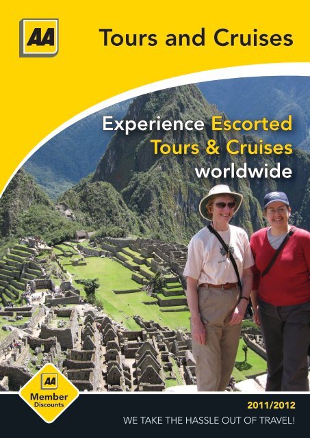 Experience Escorted Tours & Cruises worldwide