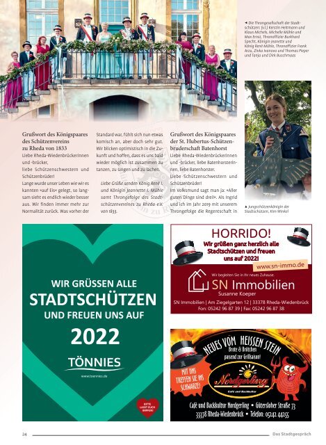 Das Stadtgespräch Ausgabe August 2021 auf Mein Rheda-Wiedenbrück