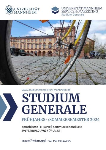 Broschüre StudGen HWS 2022