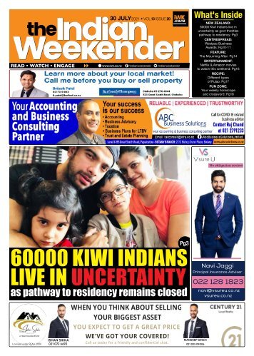 The Indian Weekender, 30 July 2021