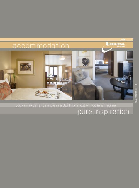 Dq 3 Accommodation For Web Indd Queenstown