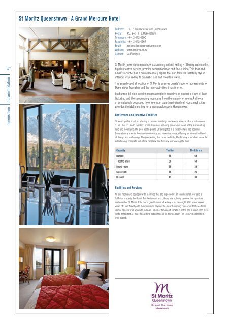 DQ 3 Accommodation for Web.indd - Queenstown
