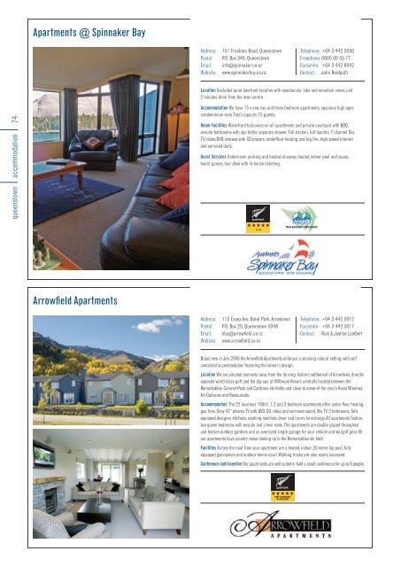 DQ 3 Accommodation for Web.indd - Queenstown