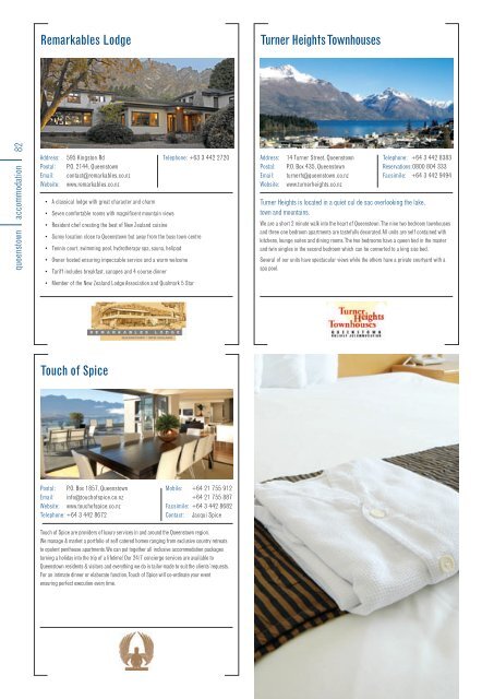 DQ 3 Accommodation for Web.indd - Queenstown