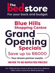 Blue Hills Store Opening
