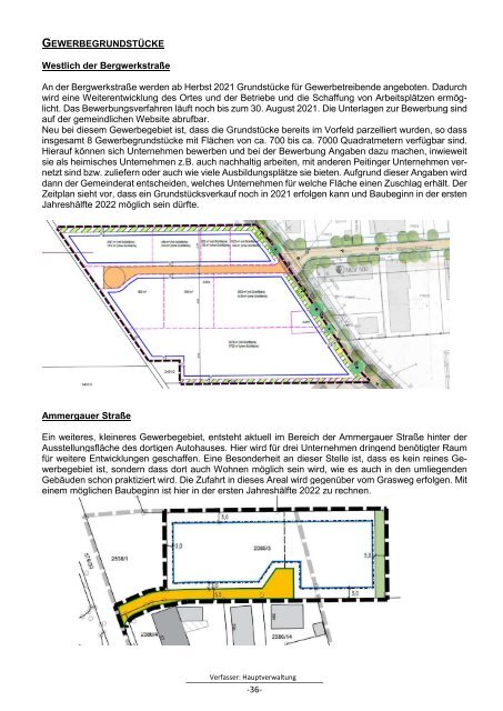 MARKT PEITING - Rückblick 2020 - Ausblick 2021