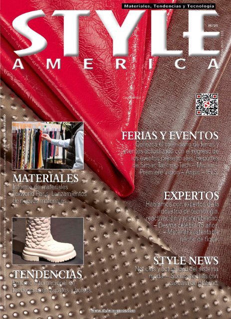 STYLE AMERICA Materiales, Tendencias y Tecnología #25