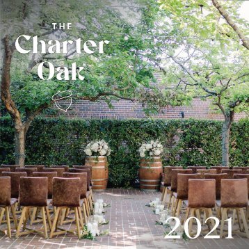 The Charter Oak Wedding Booklet