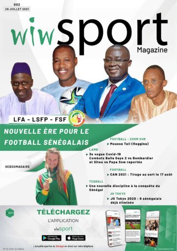 wiwsport magazine n°02 - 29 juillet 2021