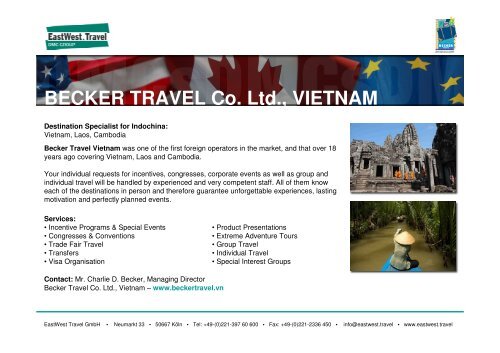 EastWest Travel Company Profile_DMC Overview - eibtm