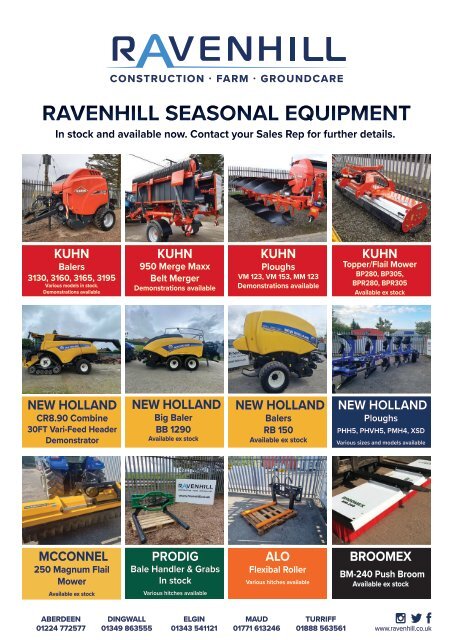 Ravenhill Monthly Featured Machines A4 August 2021