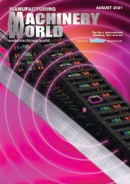 Manufacturing Machinery World - August 2021