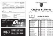 Ortsbus St.Moritz - Engadin Bus