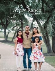 Avery Ranch Connects August 2021 issue