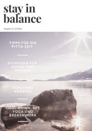 Stay in Balance_12. Ausgabe