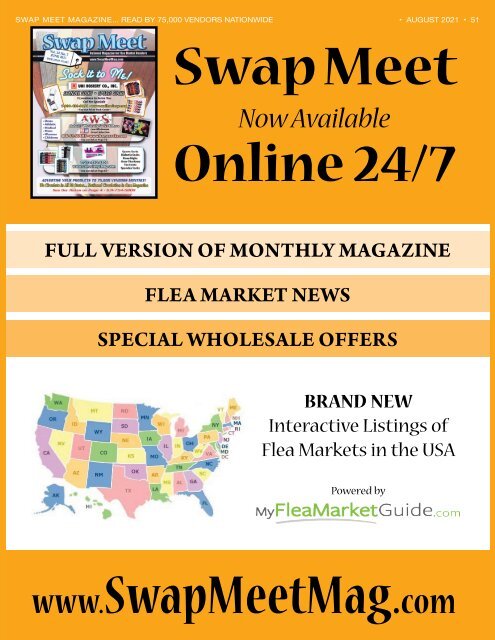Swap Meet Magazine Aug. 2021 EMAG