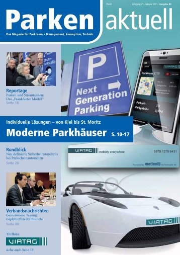 Moderne Parkhäuser S. 10-17 - Parken ohne Ende?