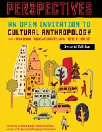 Perspective- An Open Invitation to Cultural Anthropology, 2nd Edition, 2017a