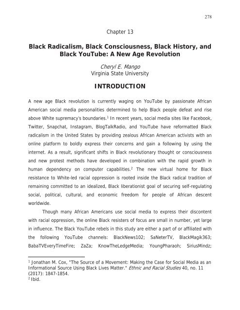 Slavery to Liberation- The African American Experience, 2019a