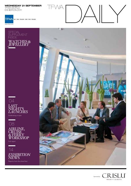 Exhibition News Last Night S Launches Airline Pps Publications