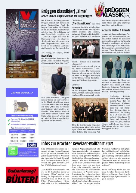 Stadtjournal August 2021