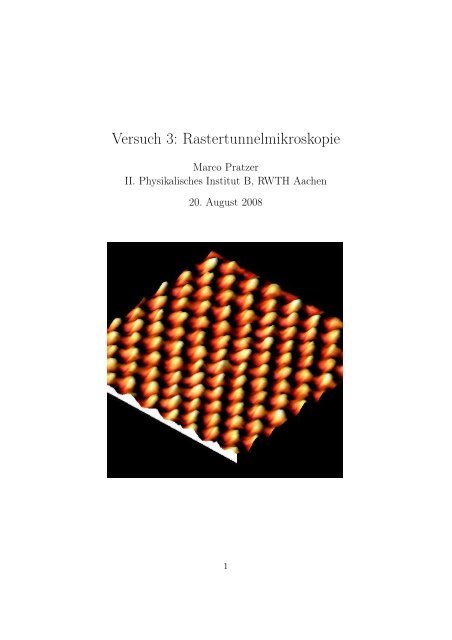 Anleitung - 2. Physikalisches Institut, RWTH Aachen