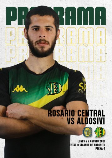 Fecha 4: Rosario Central vs. Aldosivi